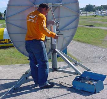 Dish in Haiti