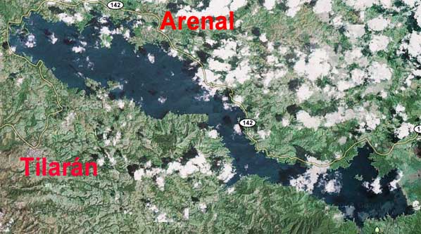 arenal air view