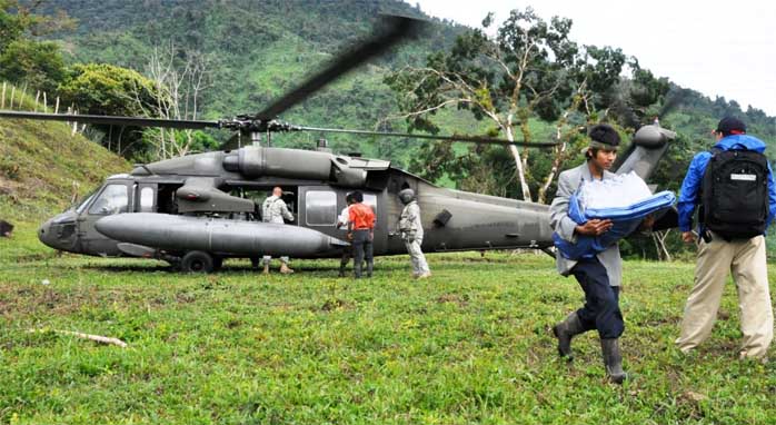 Delivery by Blackhawk