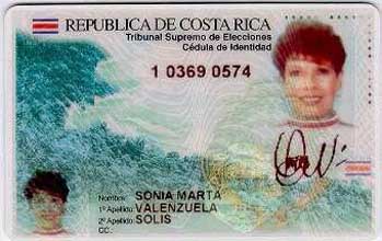 typical cedula