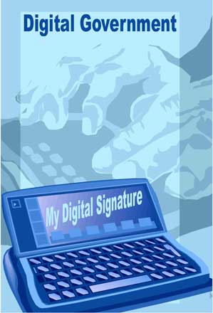 digital signature graphic