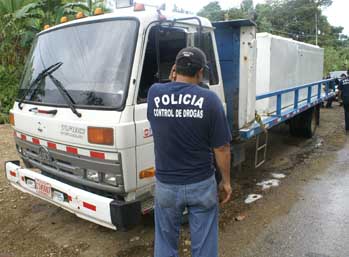 suspected drug vehicle