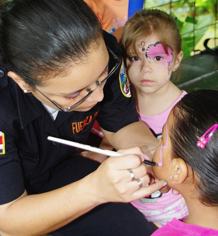 face painting