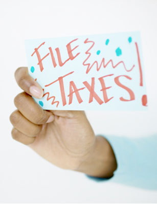 tax time graphic