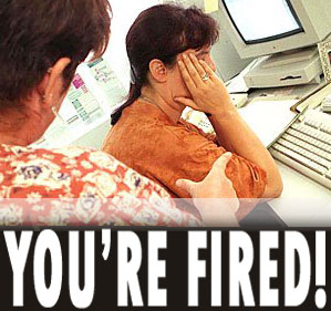 you are fired graphic