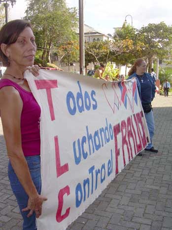 free trade protest