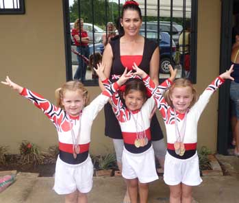 Young gymnasts