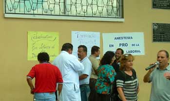 hospital strike