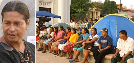 Native Costa Ricans at court