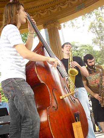 jazz band performance