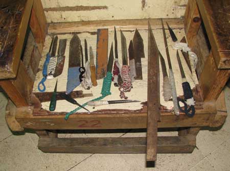 Weapons from La Reforma