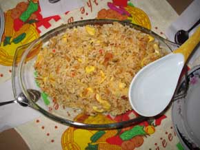 Arroz con Akee