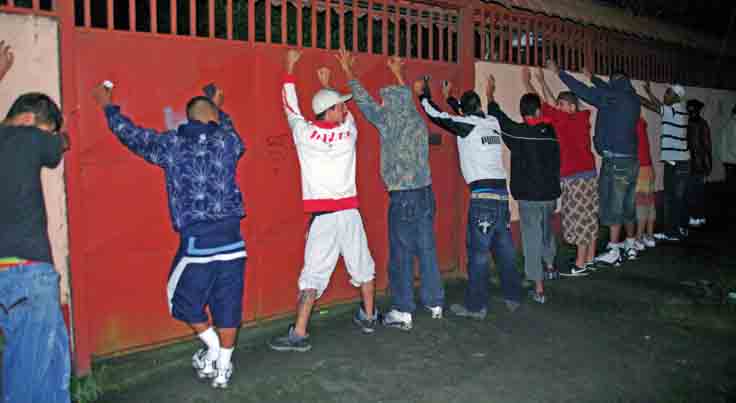 lineup iof bar patrons