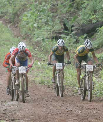 mountain bike racing