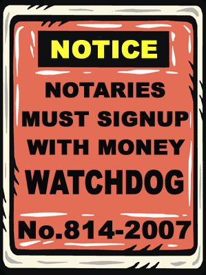 notary notice