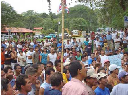 Osa protesters