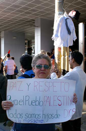 protester