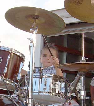 boy drummer