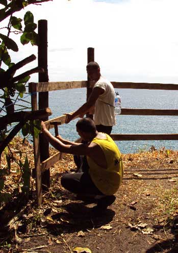 fencing and overlook