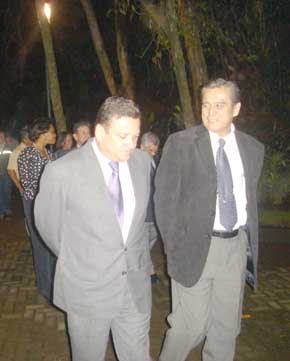 Johnny Araya in park