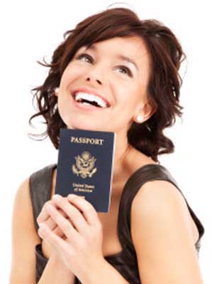 passport lady