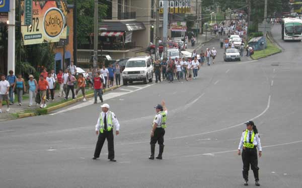 Philgrims on the march