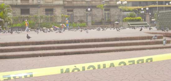 Vacant Plaza de la Cultura