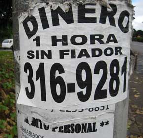 posted sign