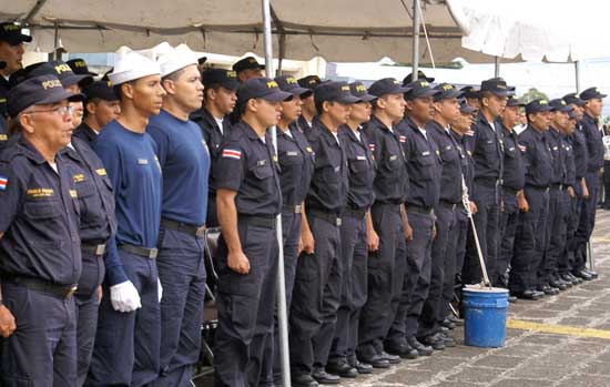 police sworn in