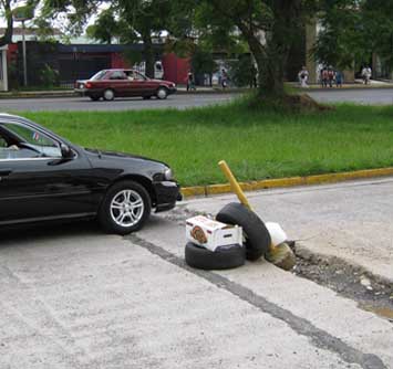 big pothole
