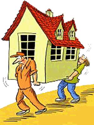 stealing a house
