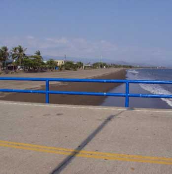 Puntarenas coastline