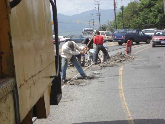 railroad workers