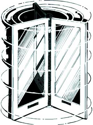 revolving door