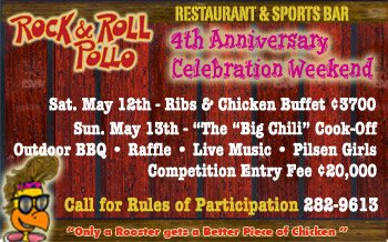 Rock and Roll pollo ad