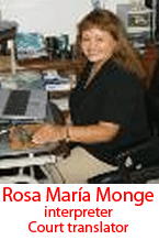 Rosa Monge, translator