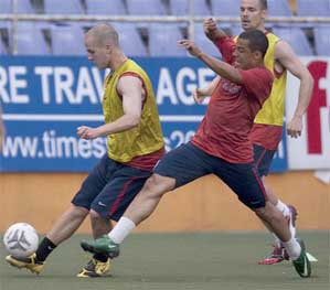soccer players