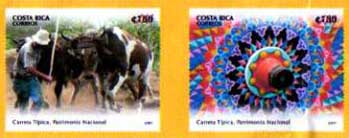 new stamps of oxen