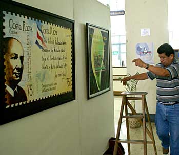 second stamps display