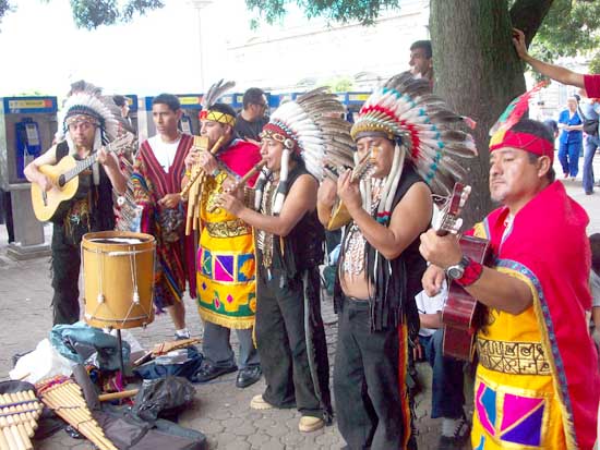 Indians and music