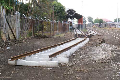 trains and new track