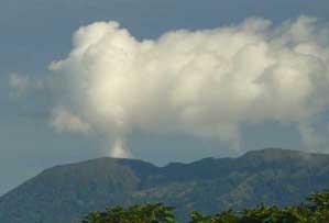 Turrialba on previous blow out